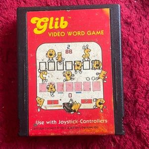 Glib video word game